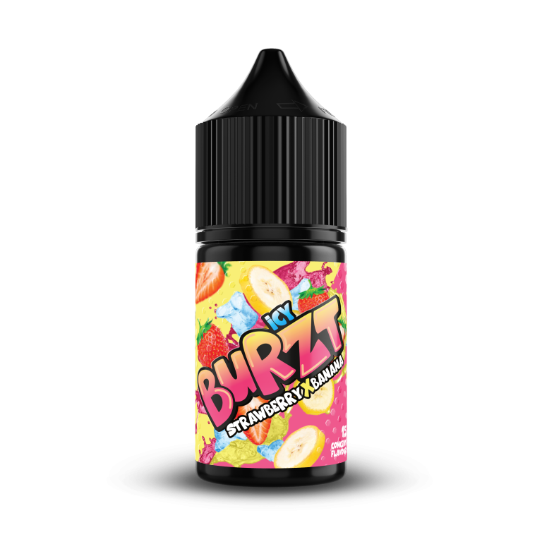 BURZT - Strawberry Banana Ice - Longfill Flavour Shot (15 ml) - product image
