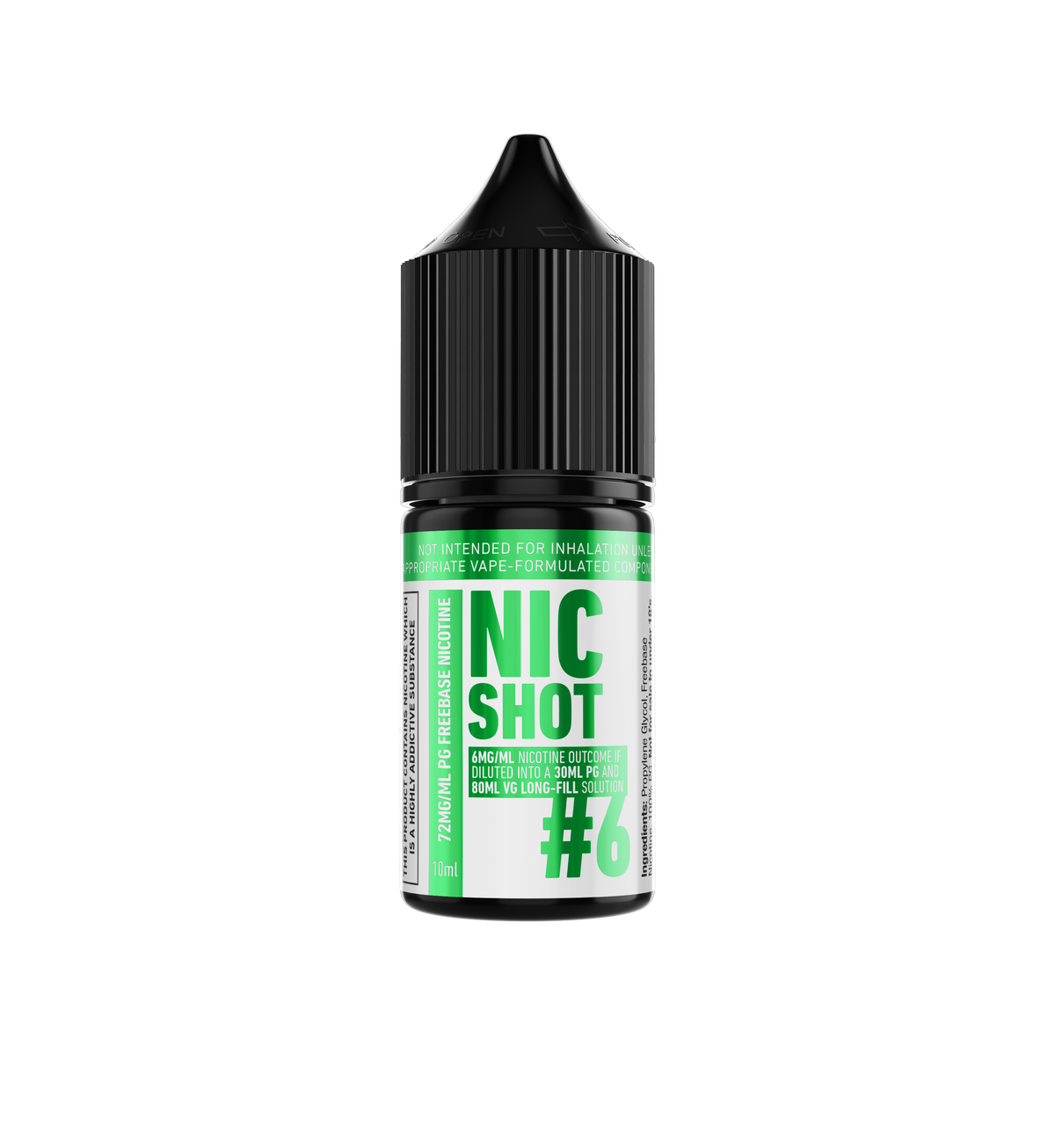 Nic Shot - Freebase (10 ml) / 6 mg - product image