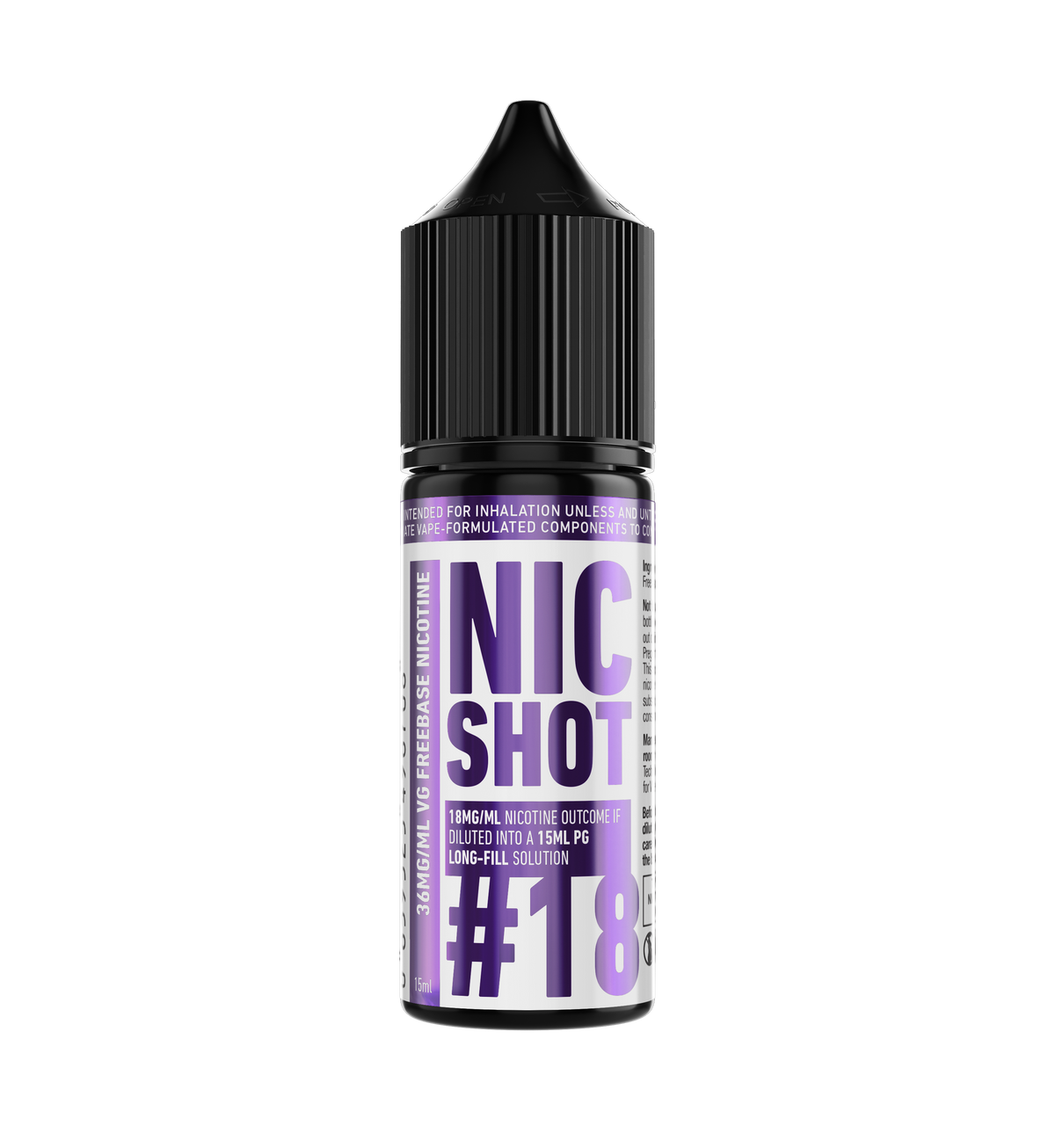Nic Shot - Freebase (18 mg/15 ml) - product image