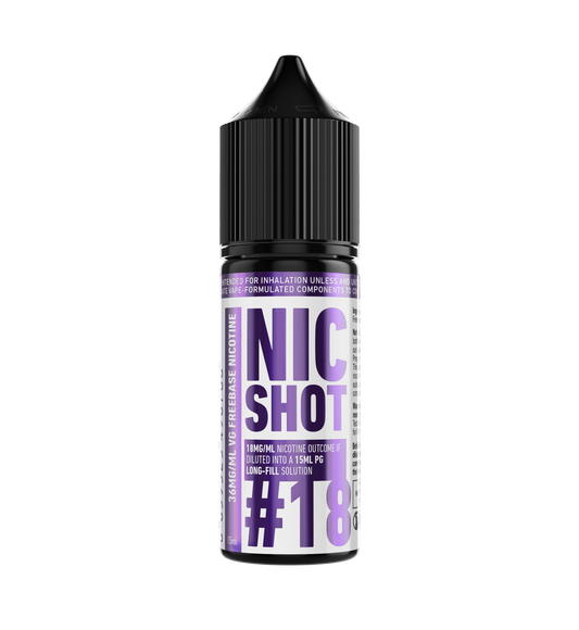 Nic Shot - Freebase (18 mg/15 ml) - product image